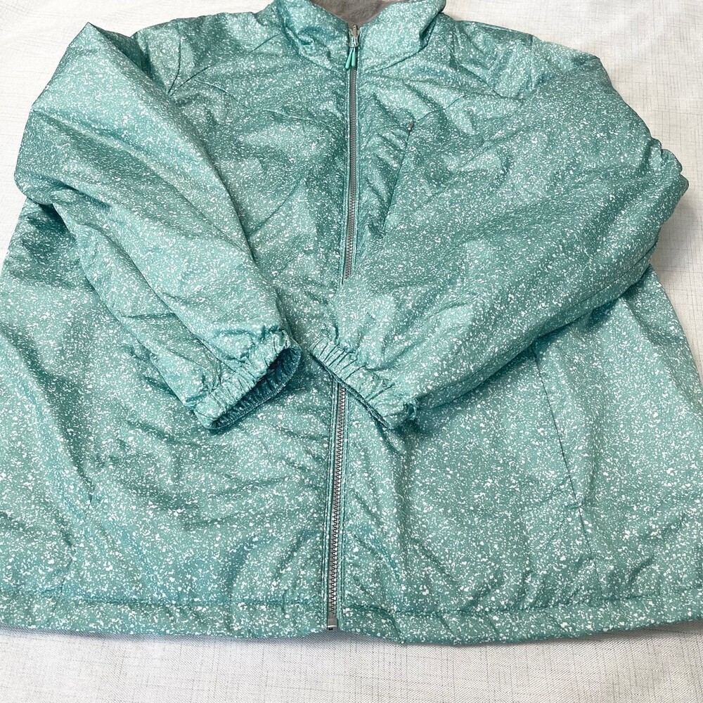 Womens ZeroXposur Green Zip Up Winter Jacket Size 1X - Picture 11 of 12